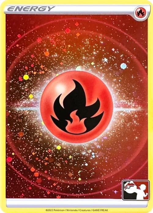 Fire Energy (Prize Pack Series 3) (Cosmos Holo) — Prize Pack Series Cards p537919 Pokémon card