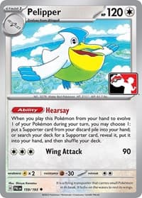 Pelipper — Prize Pack Series Cards 159