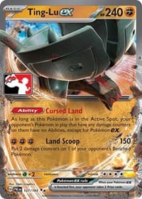 Ting-Lu ex — Prize Pack Series Cards 127