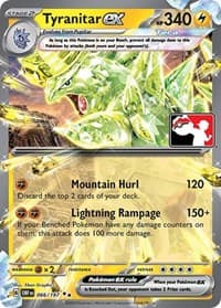 Tyranitar ex — Prize Pack Series Cards 66 Pokémon card