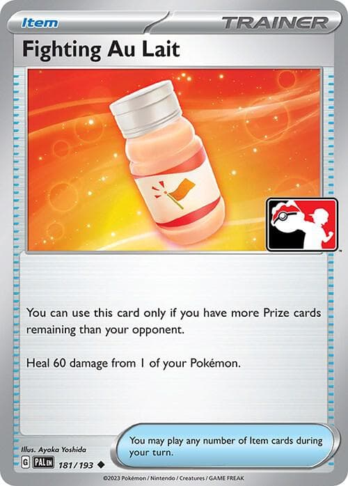 Fighting Au Lait — Prize Pack Series Cards 181 Pokémon card