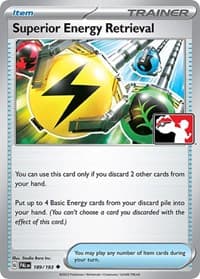 Superior Energy Retrieval — Prize Pack Series Cards 189