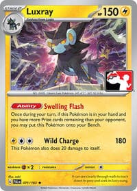 Luxray — Prize Pack Series Cards 71