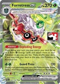 Forretress ex — Prize Pack Series Cards 5