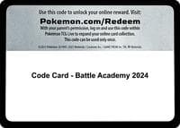 Code Card - Battle Academy 2024 — Battle Academy 2024 p556442