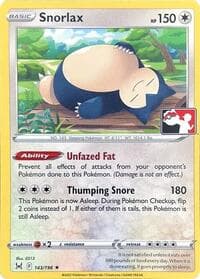 Snorlax — Prize Pack Series Cards 143 Pokémon card