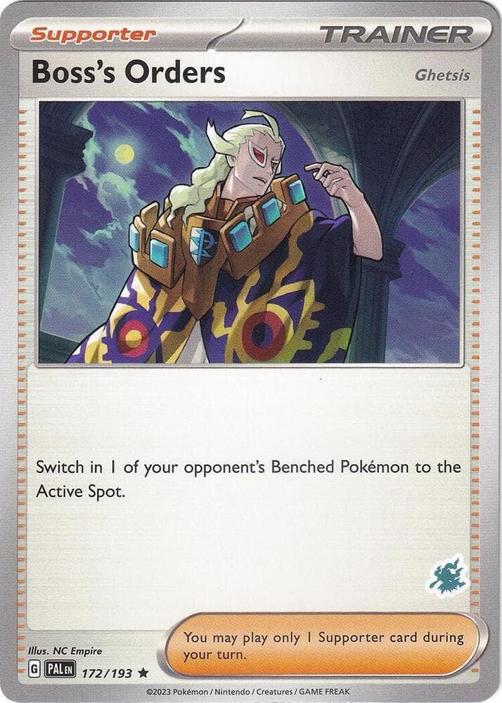 Boss's Orders - Darkrai Deck — Battle Academy 2024 172 Pokémon card