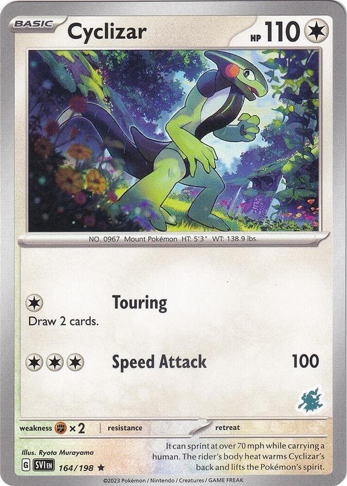 Cyclizar - Darkrai Deck — Battle Academy 2024 164 Pokémon card
