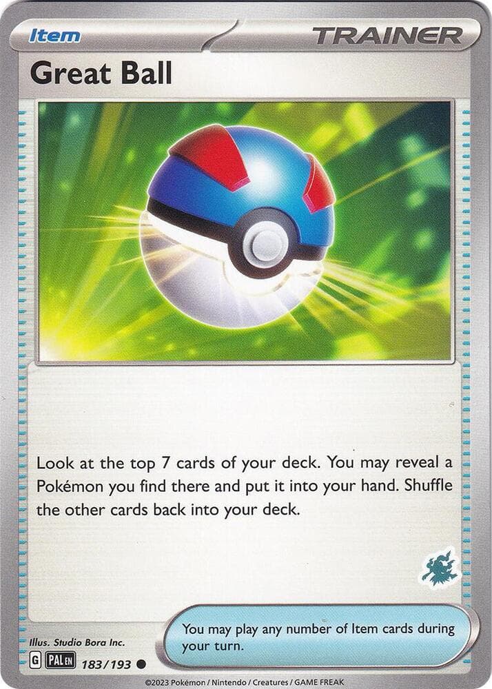Great Ball - Darkrai Deck — Battle Academy 2024 183 Pokémon card