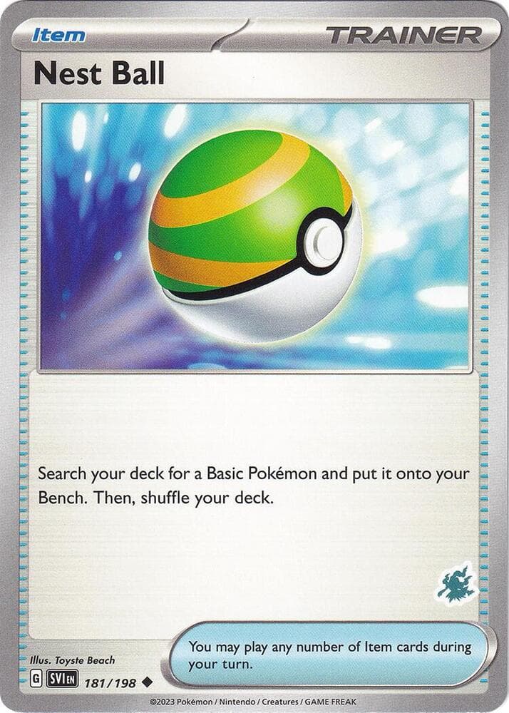 Nest Ball - Darkrai Deck — Battle Academy 2024 181 Pokémon card