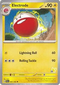 Electrode - Pikachu 56 — Battle Academy 2024 67