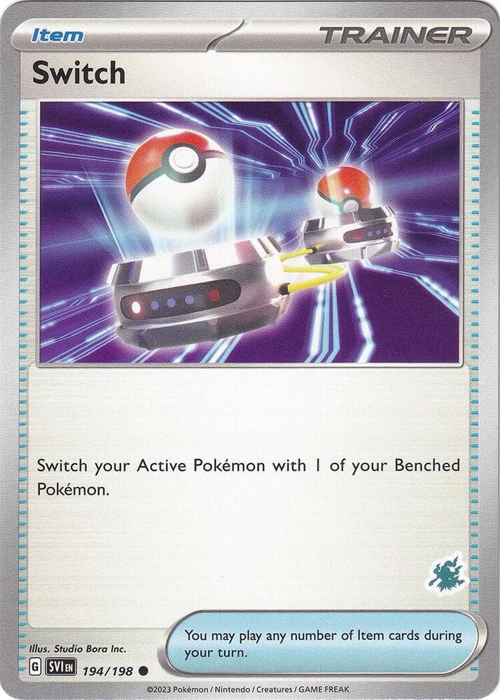 Switch - Darkrai Deck — Battle Academy 2024 194 Pokémon card