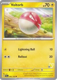 Voltorb - Pikachu 30 — Battle Academy 2024 66