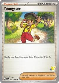 Youngster - Pikachu 50 — Battle Academy 2024 198