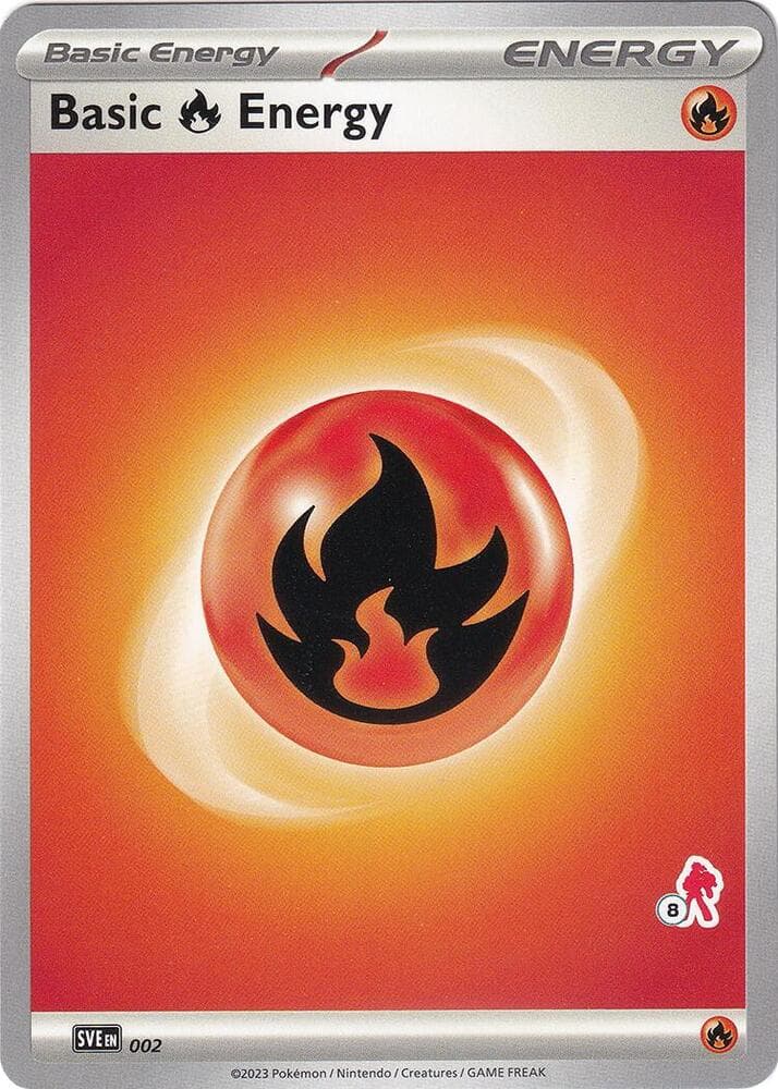 Basic Fire Energy - Armarouge 8 — Battle Academy 2024 2 Pokémon card