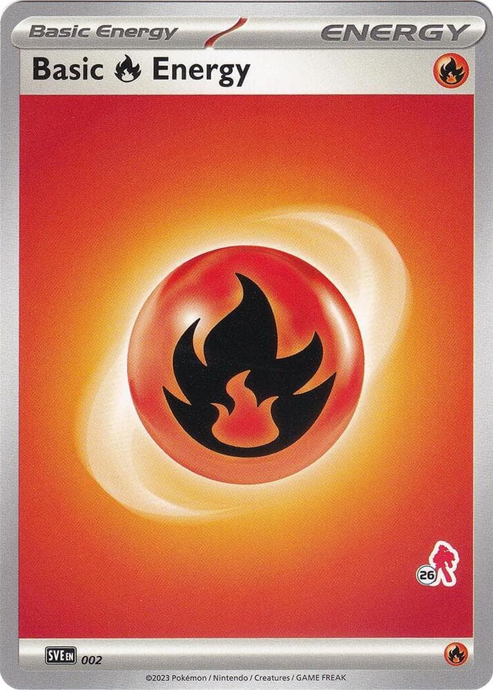 Basic Fire Energy - Armarouge 26 — Battle Academy 2024 2 Pokémon card
