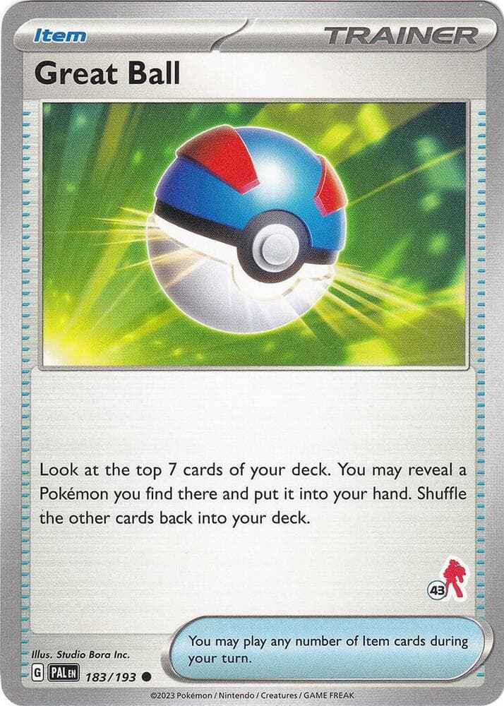 Great Ball - Armarouge 43 — Battle Academy 2024 183 Pokémon card
