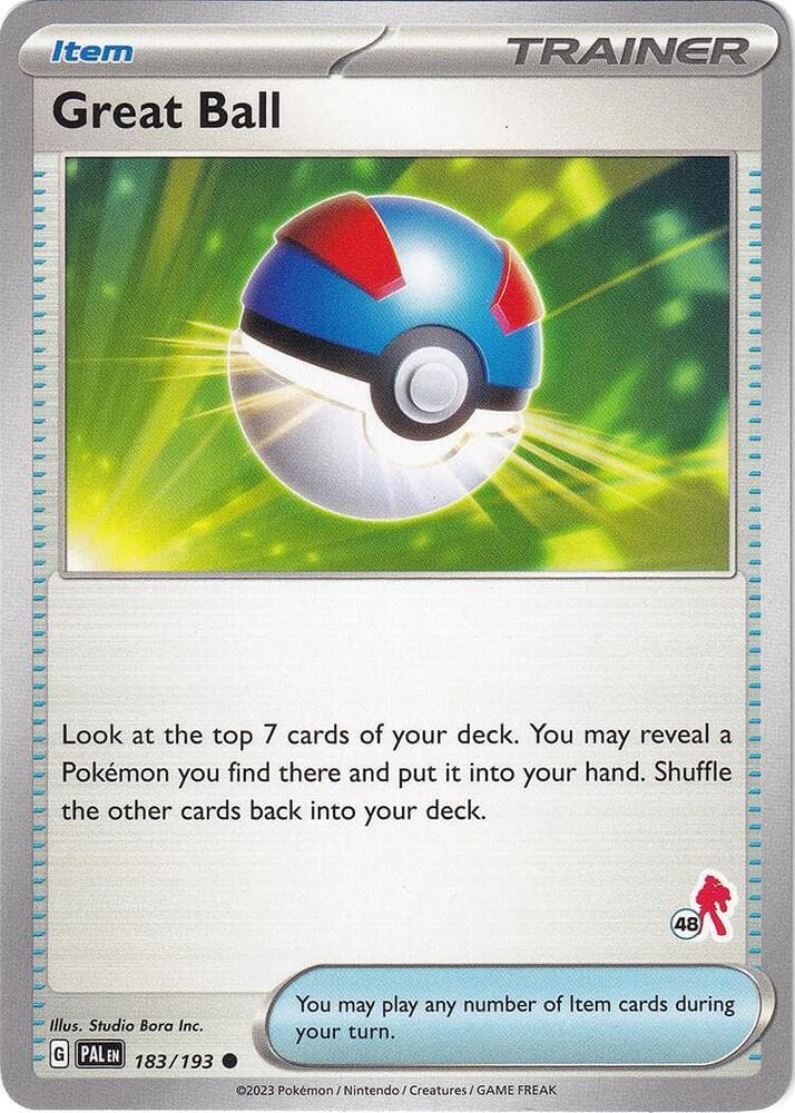 Great Ball - Armarouge 48 — Battle Academy 2024 183 Pokémon card