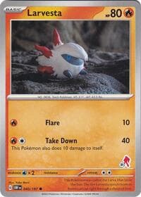 Larvesta - Armarouge 31 — Battle Academy 2024 40
