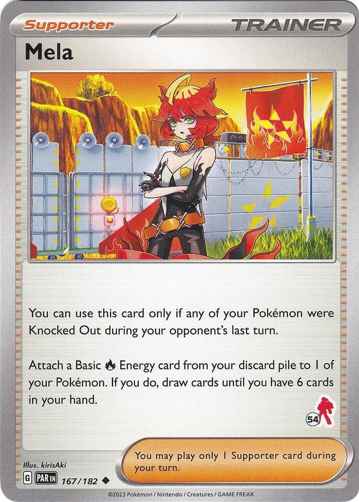 Mela - Armarouge 54 — Battle Academy 2024 167 Pokémon card