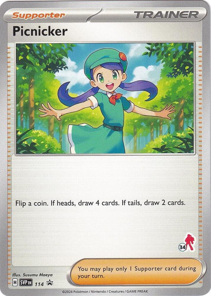 Picnicker - Armarouge 34 — Battle Academy 2024 114 Pokémon card