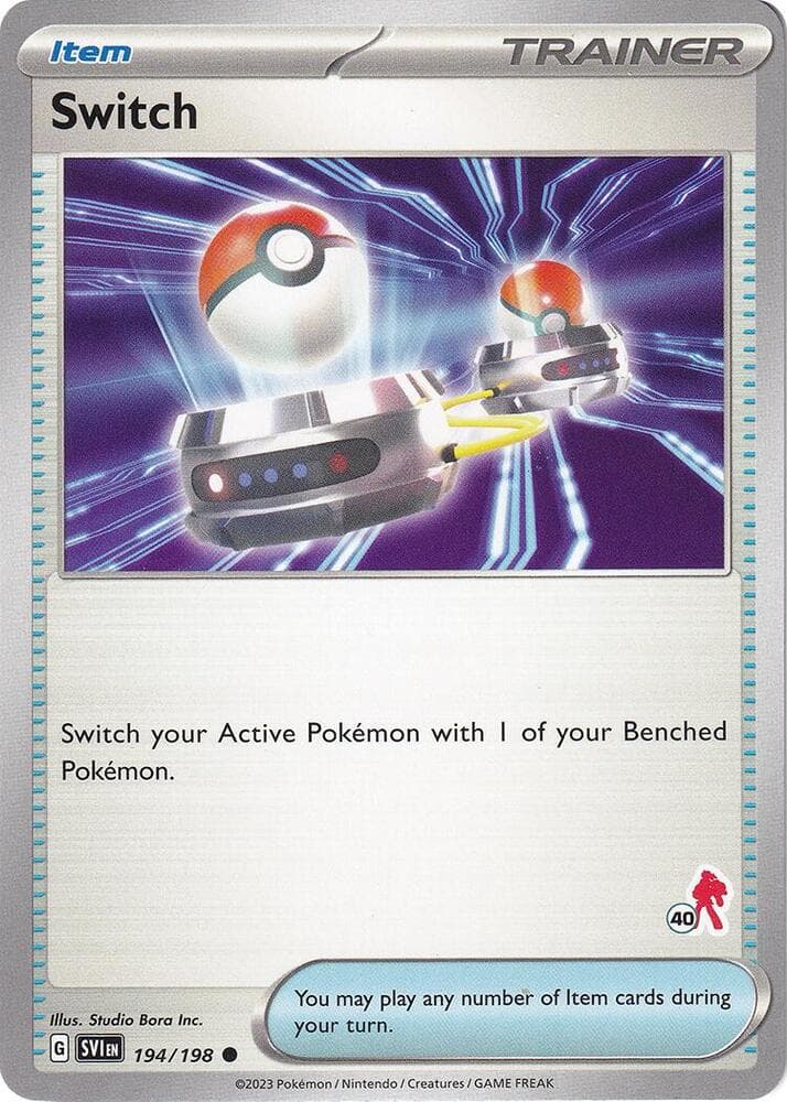 Switch - Armarouge 40 — Battle Academy 2024 194 Pokémon card
