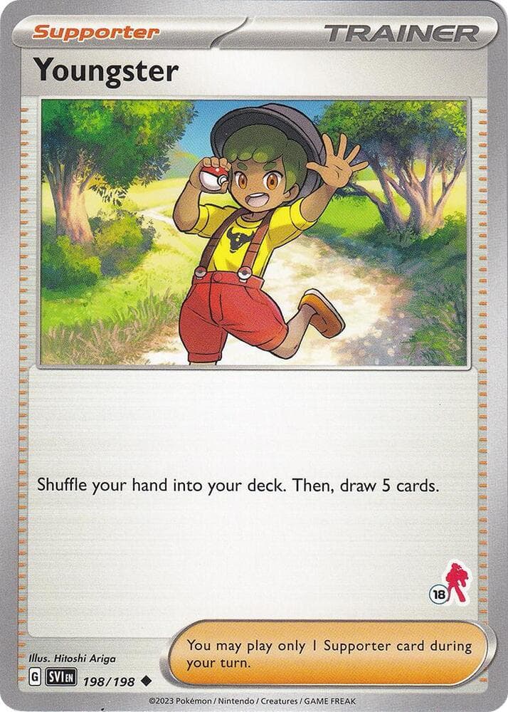 Youngster - Armarouge 18 — Battle Academy 2024 198 Pokémon card