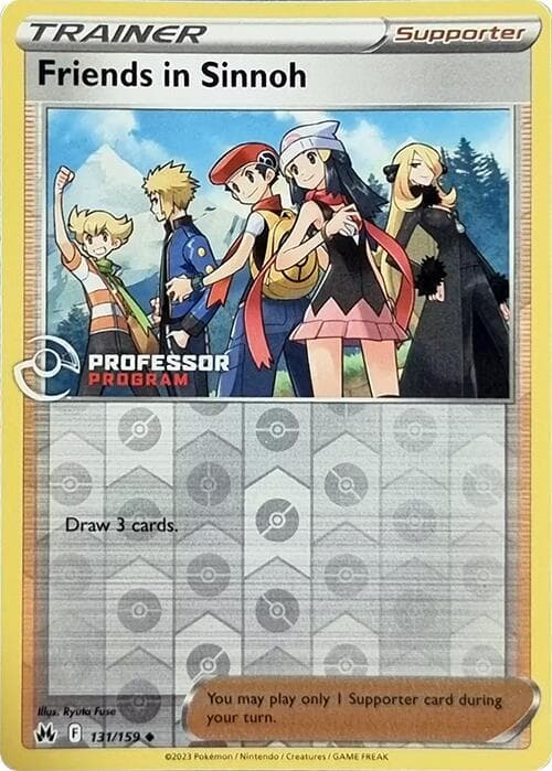 Friends in Sinnoh - 131/159 (2023) — Professor Program Promos 131 Pokémon card