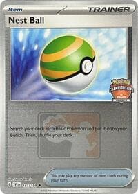 Nest Ball - 181/198 (Europe Championships) — League & Championship Cards 181
