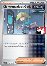 Ciphermaniac's Codebreaking — Prize Pack Series Cards 145