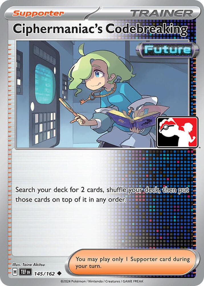 Ciphermaniac's Codebreaking — Prize Pack Series Cards 145 Pokémon card