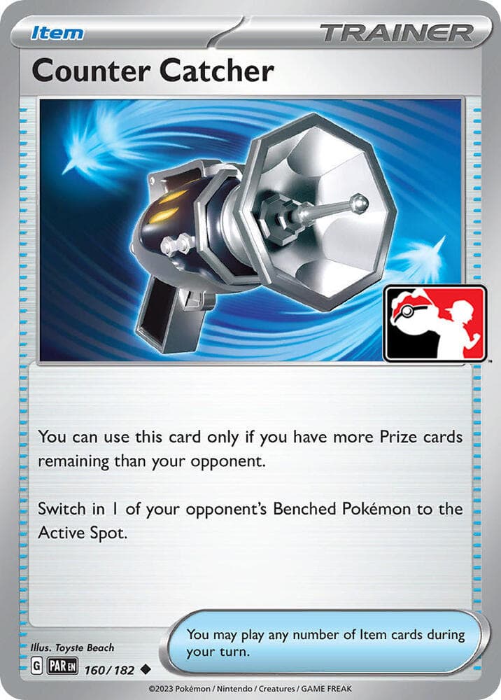 Counter Catcher — Prize Pack Series Cards 160 Pokémon card