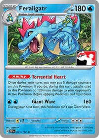Feraligatr — Prize Pack Series Cards 41