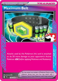 Maximum Belt — Prize Pack Series Cards 154 Pokémon card