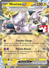 Mewtwo ex — Prize Pack Series Cards 58 Pokémon card