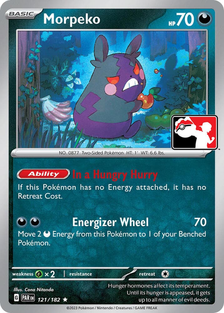 Morpeko — Prize Pack Series Cards 121 Pokémon card