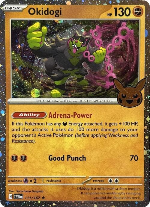 Okidogi (Cosmos Holo) — Trick or Trade BOOster Bundle 2024 111 Pokémon card