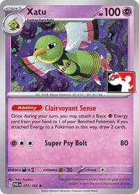 Xatu — Prize Pack Series Cards 72