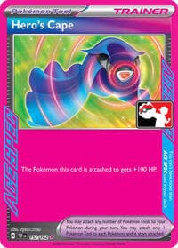 Hero's Cape — Prize Pack Series Cards 152 Pokémon card