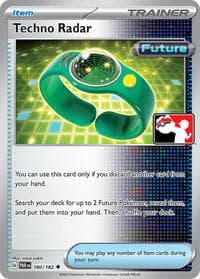 Techno Radar — Prize Pack Series Cards 180