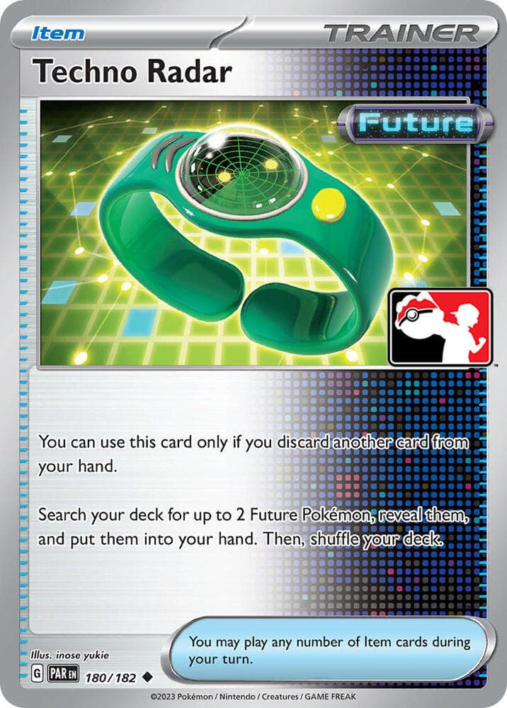 Techno Radar — Prize Pack Series Cards 180 Pokémon card