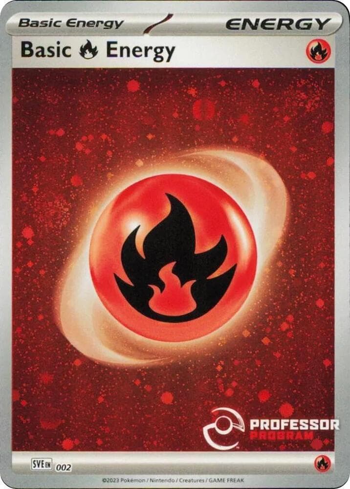 Fire Energy (2023) — Professor Program Promos 2 Pokémon card