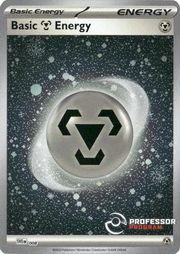 Metal Energy (2023) — Professor Program Promos 8 Pokémon card
