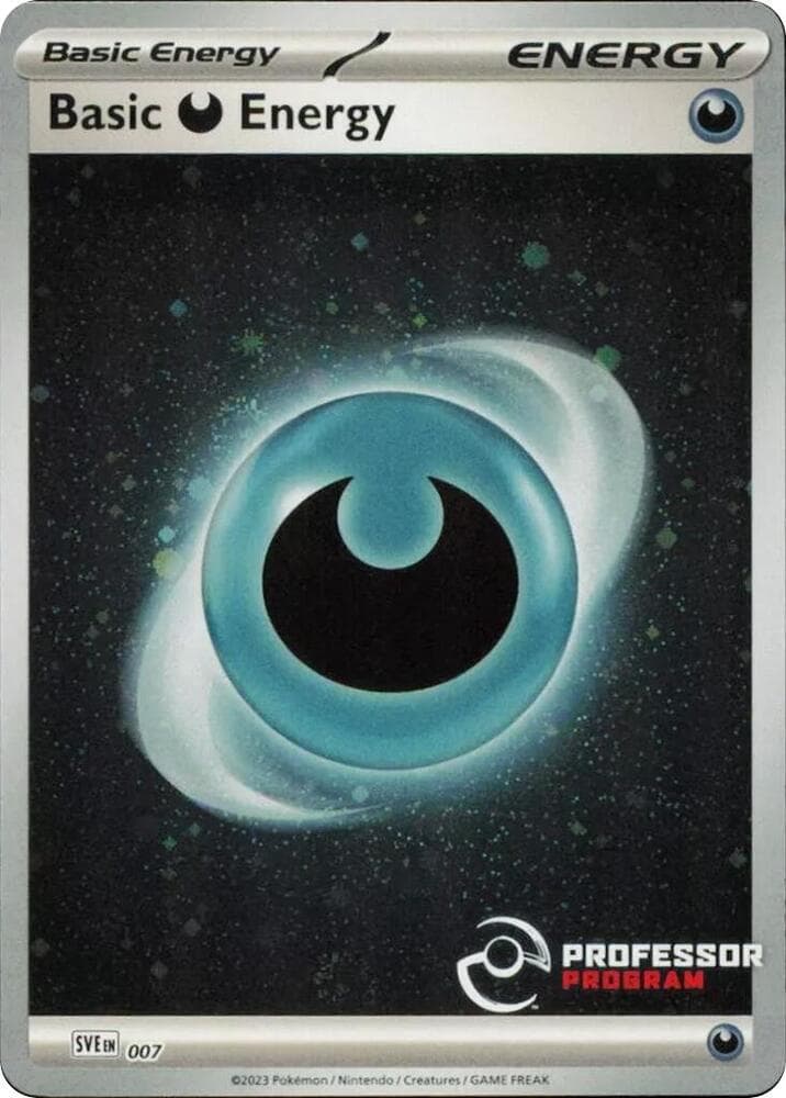 Darkness Energy (2023) — Professor Program Promos 7 Pokémon card
