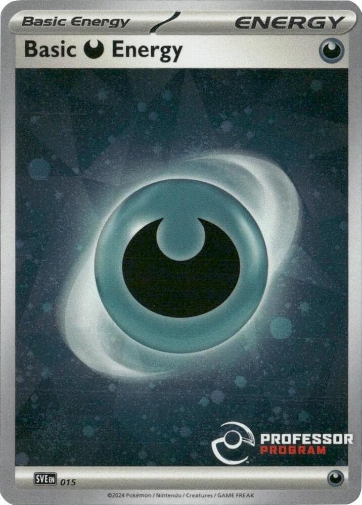 Darkness Energy (2024) — Professor Program Promos 15 Pokémon card