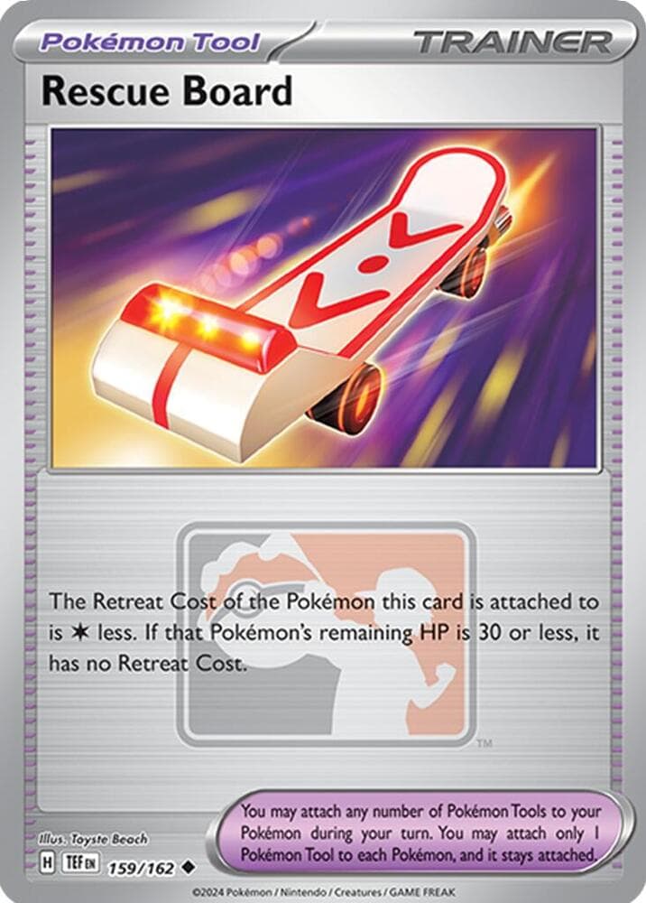 Rescue Board - 159/162 (League Promo) — League & Championship Cards 159 Pokémon card