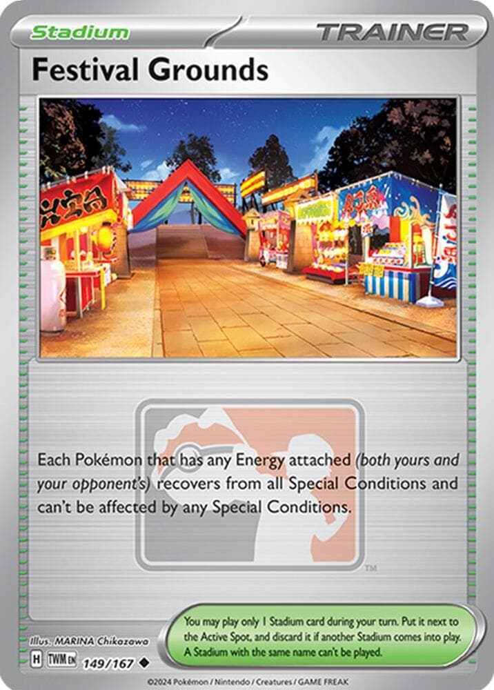 Festival Grounds - 149/167 (League Promo) — League & Championship Cards 149 Pokémon card