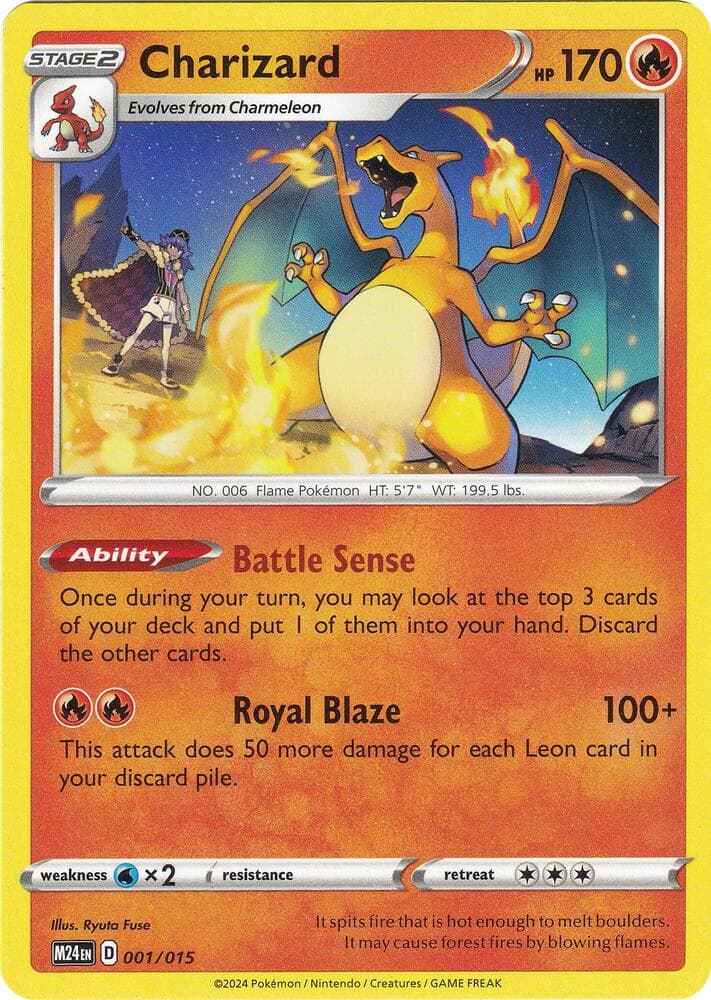 Charizard — McDonald's Promos 2024 1 Pokémon card
