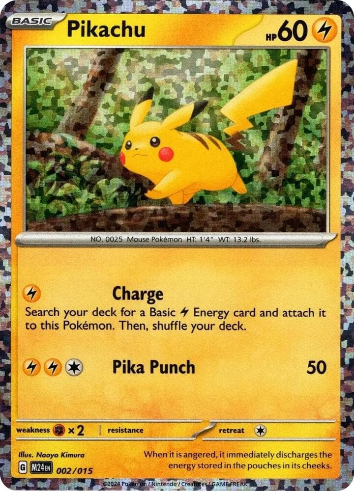 Pikachu — McDonald's Promos 2024 2 Pokémon card