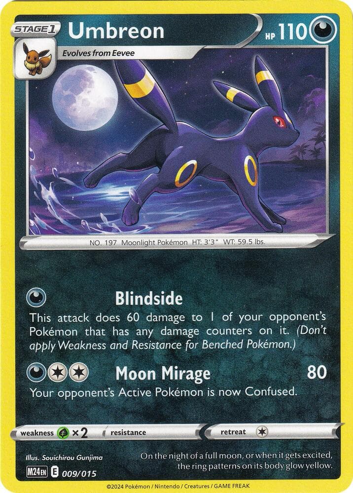 Umbreon — McDonald's Promos 2024 9 Pokémon card